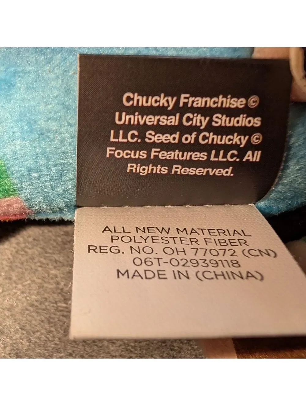 Chucky + Tiffany Universal City Lot 2 Stuffed Plush Dog Toys Dolls Horror 9